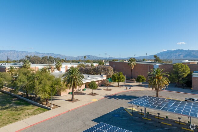 Santa Rita High School serves southeast Tucson students near Harrison East South.
