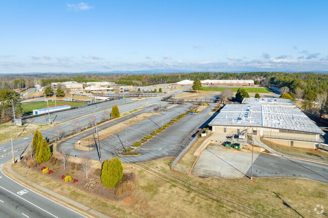 Etowah High School is located in Woodstock, Georgia.