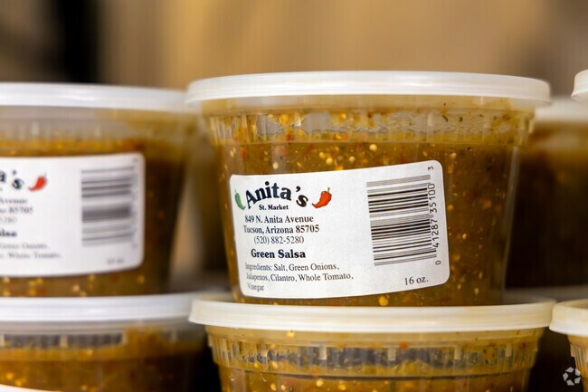 Freshly made salsa at Anita's Street Market in Barrio Anita is coveted by locals.