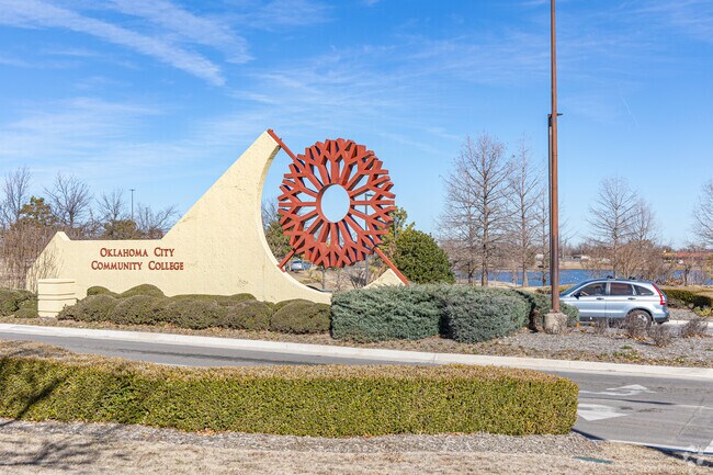 Hillcrest features a distinctive landmark that adds charm to the neighborhood.