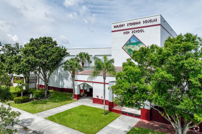 Marjory Stoneman Douglas High School has been serving the neighborhood since 1990.