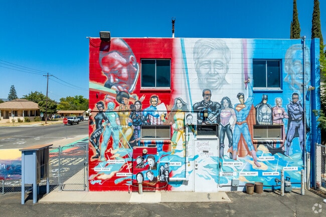 Colorful murals add vibrant character to Downtown Madera.
