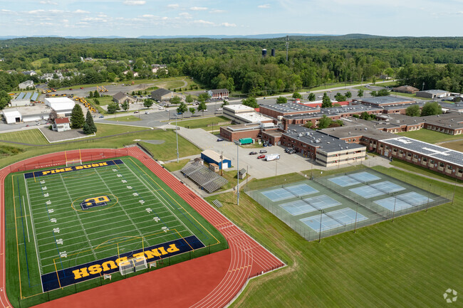 There's a range of athletics for boys and girls at Pine Bush High School.