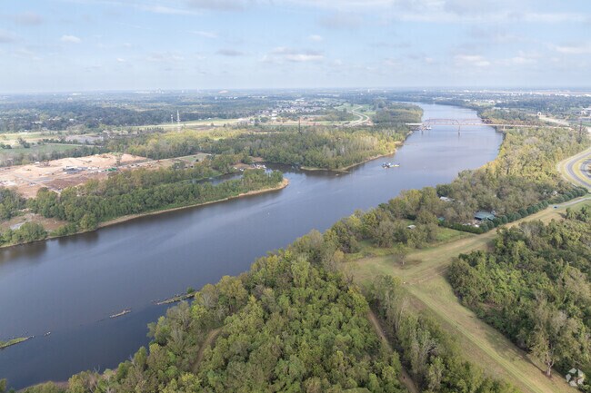 The Red River just a short drive from Gloster-Kickapoo, offers fishing spots popular with locals on weekends.
