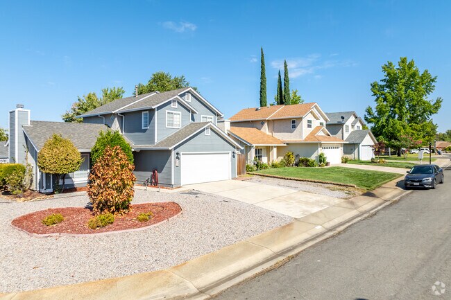 Single-story and two-story homes are available in North Hilltop.