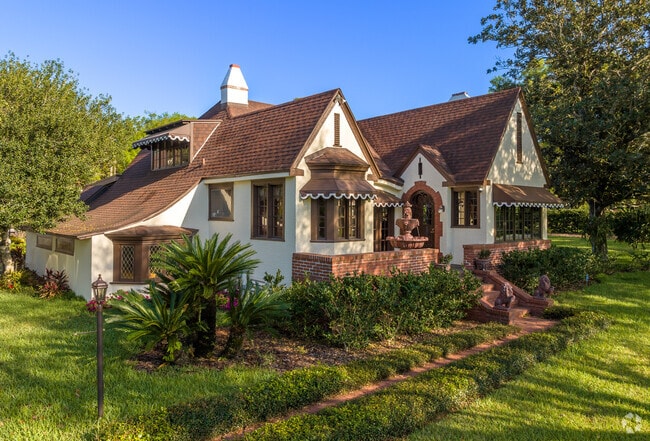 Tudor style homes are popular in Mount Plymouth.