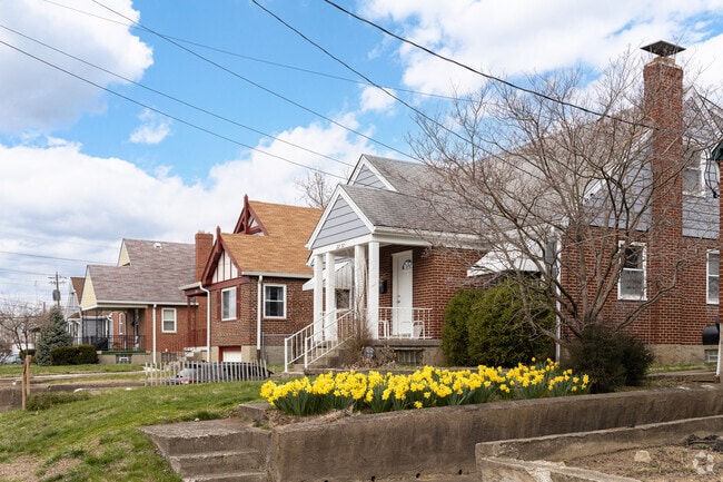 Homes in the Golf Manor neighborhood often feature beautiful porches.