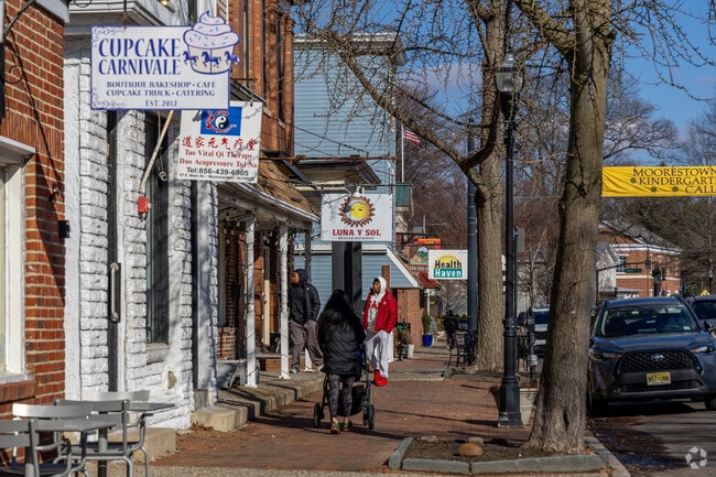 Many residents of Swedes Run are close enough to walk to Main Street.