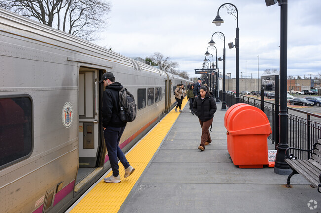 Saddle Brook residents can commute to NYC from Plauderville Station.