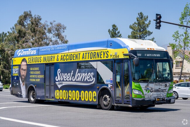 Residents of West End can use OmniTrans to get in and around the Fontana area.