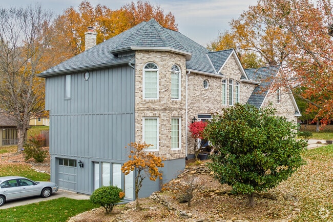 Brick homes are common in Kearney, offering timeless curb appeal and solid construction.