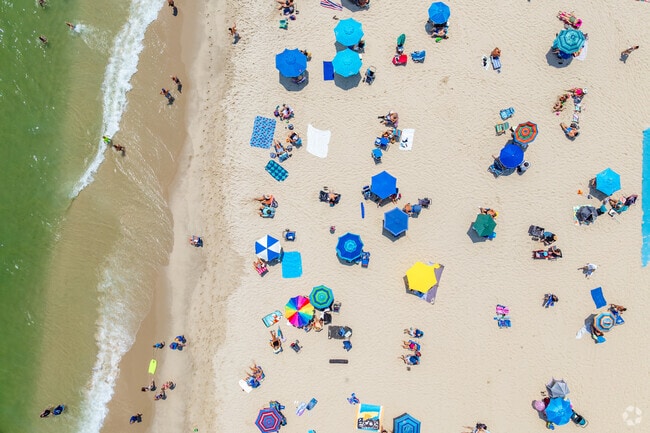 Seaside Park's beaches offer a more natural feel than other barrier islands in the coast.