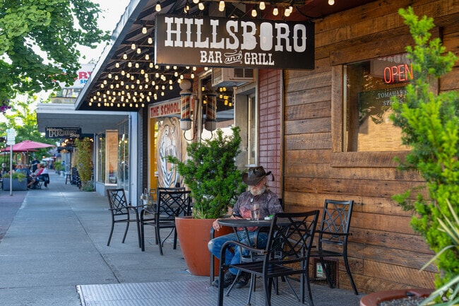 Hillsboro Bar & Grill is a staple on Main Street.