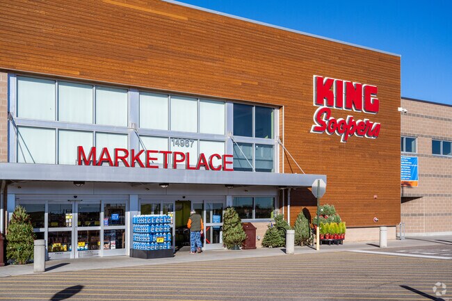 The nearby King Soopers provides groceries and more to residents of Candelas, Arvada, Colorado.