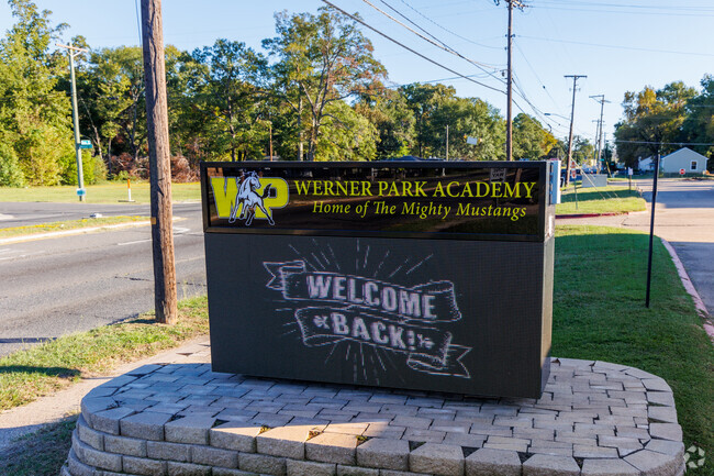 Werner Park Elementary School, also known as Werner Academy.