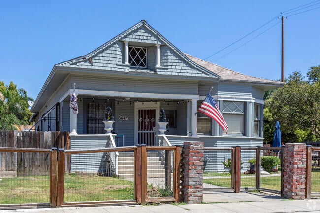 Craftsman homes are dominant in Fresno's Lowell neighborhood.