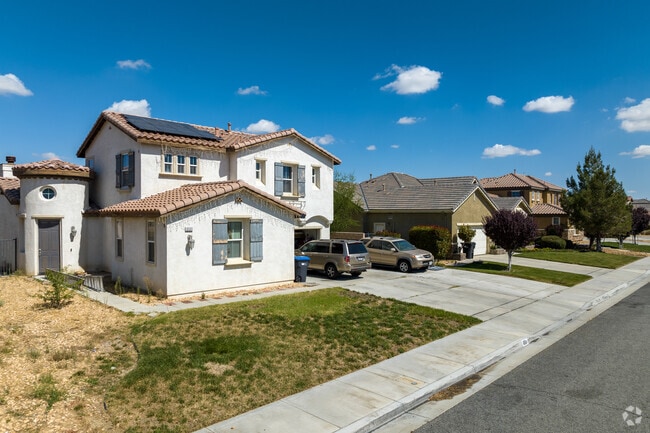 Spanish-style homes can be found throughout Palmdale.