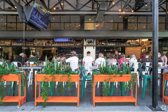 Blanco's in Central City offers a beach-style hangout among the surrounding desert.