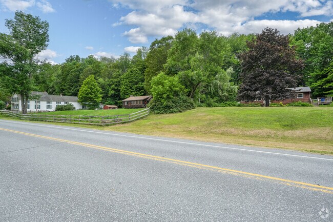 The lots get larger as you move away from downtown West Windsor.