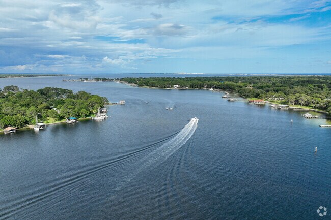 Outdoor fun on the water is a favorite summer activity of residents in Wright.