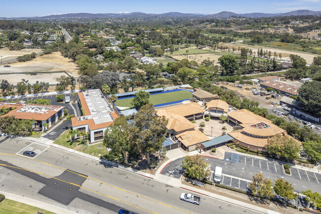 Encinitas Schools The Rhoades School zoomed out showing all traits of this private school.