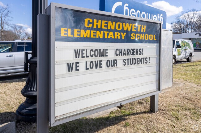 Right on the edge of Brownsboro Village is Chenoweth Elementary School, home of the Chargers.