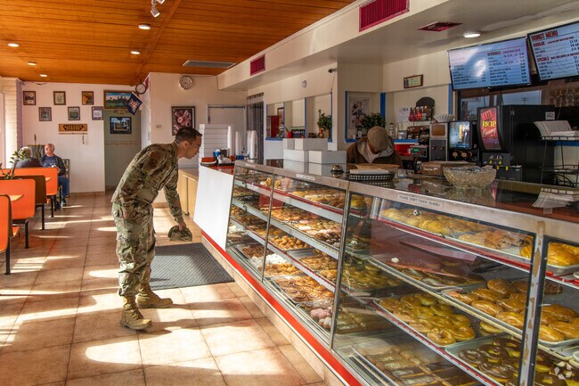 Alvernon Donuts bakes fresh donuts and fried chicken in the Julia Keen neighborhood.