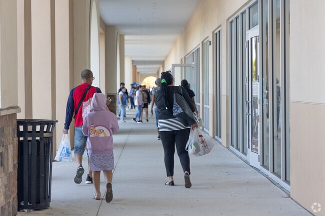 Myrtle Grove residents can easily drive to the Gardens Promenade for retail shopping.