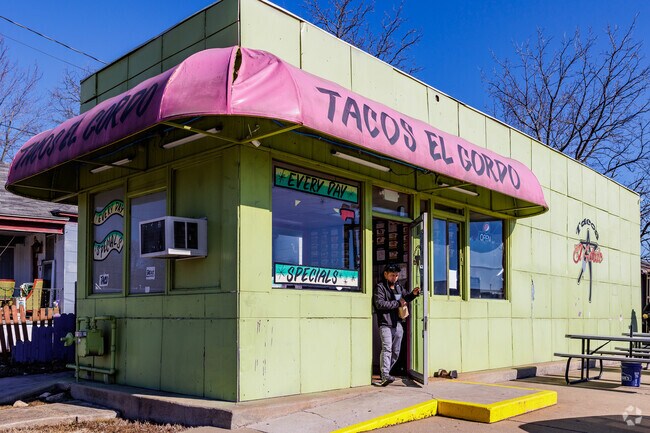 Family owned Tacos El Gordo is located on National Ave in the Sherman Ave neighborhood.