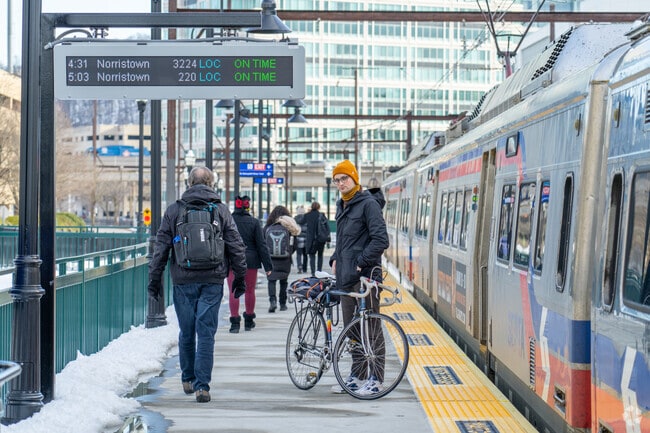 Conshohocken residents have access to two SEPTA stations for easy commuting.