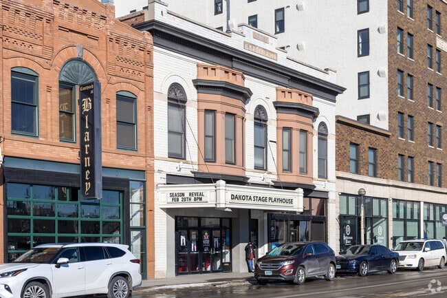 The Dakota Stage Playhouse is a historic theater in downtown Bismarck.