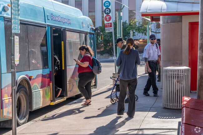 Sandia Ridge residents enjoy convenient access to ABQ Ride public transportation for easy travel around Albuquerque.