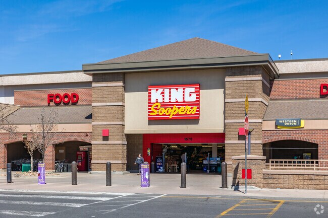 King Soopers is located in the Market Square Shopping Center.