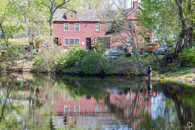 Fly fishing along the banks of Silver Spring Lake in Allenton brings a sense of calm to the day.
