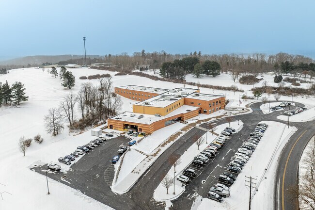 Philipsburg Elementary School runs along rt 504.