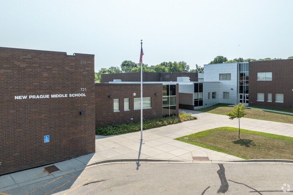 New Prague Middle School earned an overall grade of B+ from Niche.com.