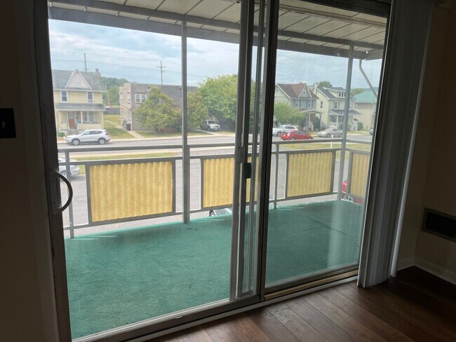 View from balcony