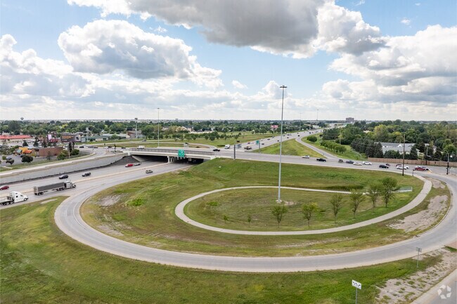 Most people get around by car in South High