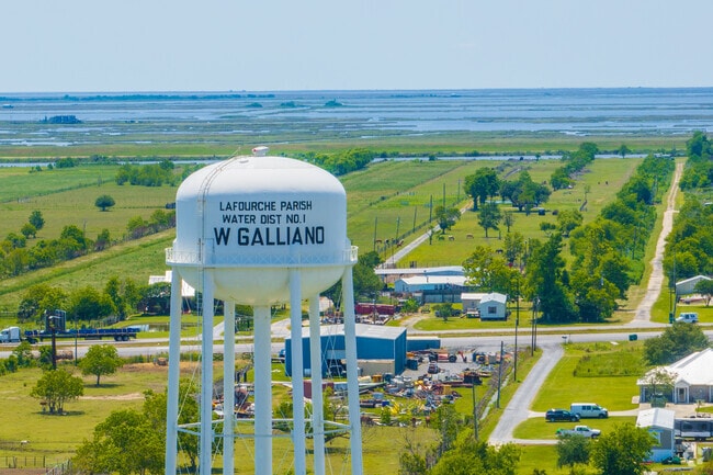 Galliano is a secluded, rural-feeling community offering opportunities for newcomers and locals.