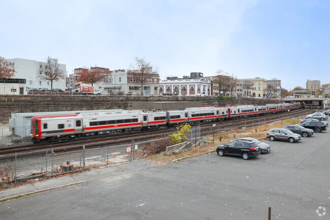 The northern and southern side of Mount Vernon are divided by Metro North rails tracks.