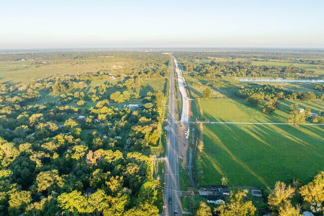 Highway 36 leads straight through the town of Jones Creek.