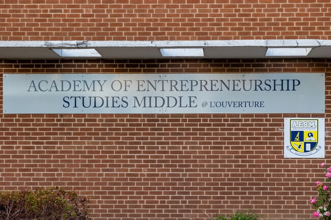 The AESM at L'Ouverture Middle School serves students in grades 6th through 8th.