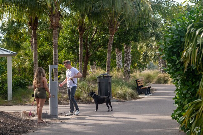 Baker Park is located a few miles south of Sun Terrace and has many paths for walking.