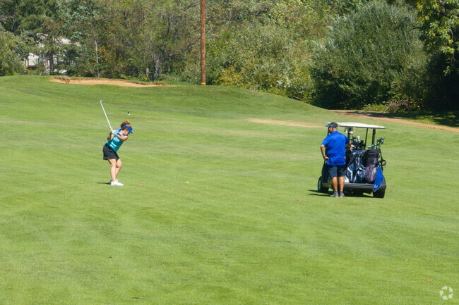 Golfers enjoy 18 holes at Alta Sierra Country Club.