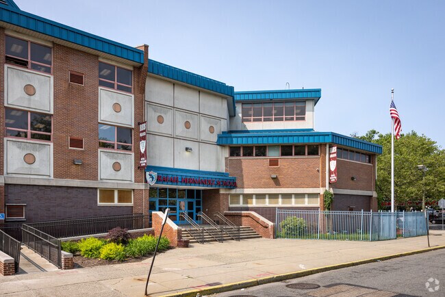 Rafael Hernandez Elementary School is the first stop for students, serving grades K-8.