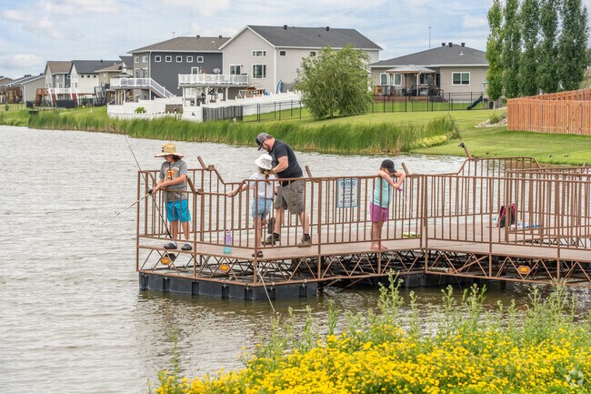 Brooks Harbor fishing pond is where kids can reel in the joy of learning to fish.