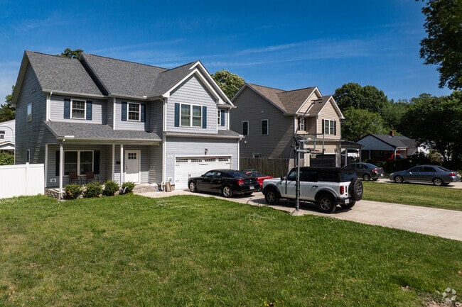 New construction homes in Parkview reflect growth near Newport News Shipbuilding and I-664.