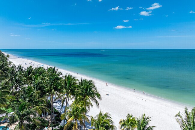 Aqualane Shores residents can enjoy miles of white sand beaches and beautiful views.