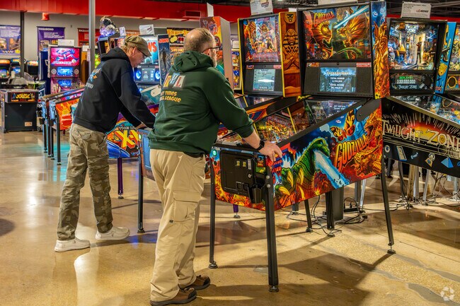Past Times Pinball and Video Arcade is a popular attraction in Girard, Ohio.
