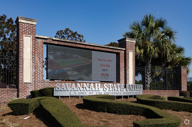 Savannah State University is steps away from Bona Bella-Majestic Oaks